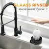 Faucet Glass Rinser For Home Sink Automatic Cup Scourer Washer Bar Coffee Pitcher Wash Cups Tool Household Kitchen Accessories