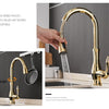 Kitchen Faucets Black Single Handle Pull Out Kitchen Tap Single Hole Handle Swivel 360 Degree Water Mixer Tap Mixer Tap