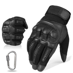 Touchscreen Leather Motorcycle Gloves Motocross Moto Motorbike Pit Biker Enduro Protective Gear Racing Full Finger Glove Men