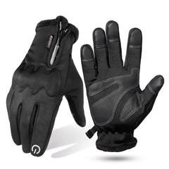 Touchscreen Motorcycle Full Finger Gloves Winter Warm Moto Motocross Motorbike Biker Enduro Waterproof Protective Gear Men Women