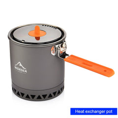 Tableware for Camping 1.6L Pot Tourist Dishes Tourism Hiking Picnic Cooking Supplies Equipment Cookware Trekking Bowler