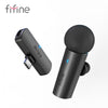 Wireless Lavalier Recording Microphone,Type-C Mini MIC for Mobile Phone/Tablet/Laptop,Live Streams/Vlog/Interview-M6