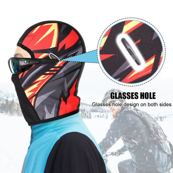 Winter Warm Motorcycle Full Face Mask Fleece Moto Balaclava Windproof Ski Headgear Cycling Biker Hood Cap Helmet Liner Men Women