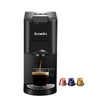 3 in 1 Espresso Coffee Machine 19Bar 1450W Multiple Capsule Coffee Maker Fit Nespresso,Dolce Gusto and Coffee Powder