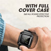 UB Pro Rugged Case Strap Watch Bands for Fitbit Versa 2 Protective Replacement Wristband for Fitbit Versa 2 with Case
