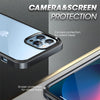 IPhone 13 Pro Case 6.1 inch (2021 Release) UB Edge Pro Slim Frame Clear Back Case with Built-in Screen Protector