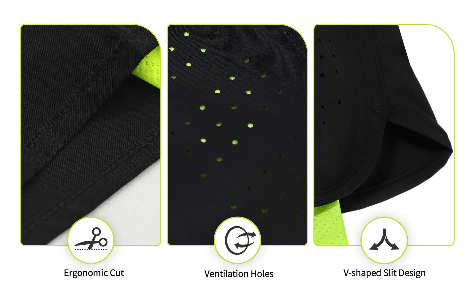 Men Running Shorts Outdoor Sports Training Exercise Jogging Gym Fitness 2 in 1 Shorts with Longer Liner Quick dry