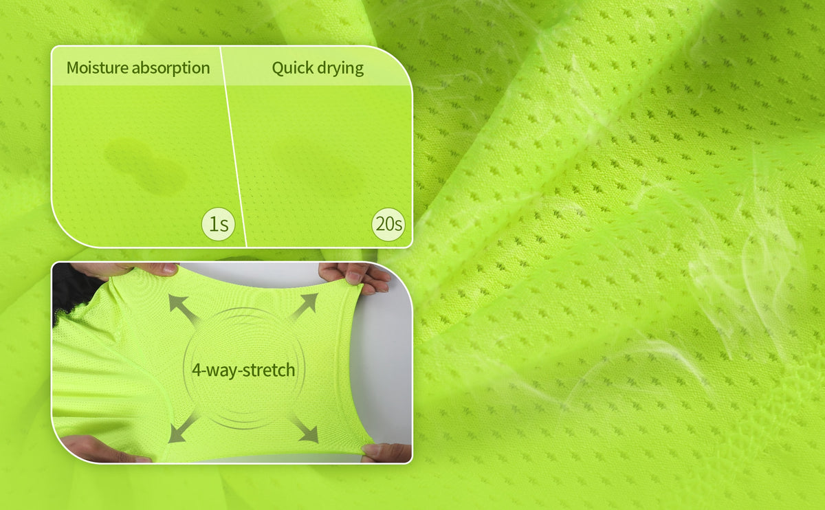 Men Running Shorts Outdoor Sports Training Exercise Jogging Gym Fitness 2 in 1 Shorts with Longer Liner Quick dry
