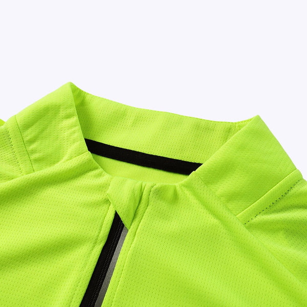 Cycling Jerse Men Pro Team black Long Sleeve Jersey Race Bicycle Cycling Clothes Mesh Fabric Loose Breathable