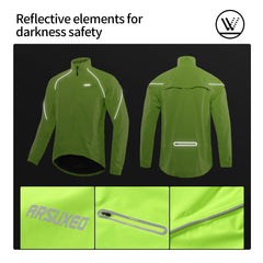 Mens Cycling Windbreaker Jackets Bicycle Raincoat Waterproof Motorcycle Clothing Outerwear Bike Jersey Lightweight