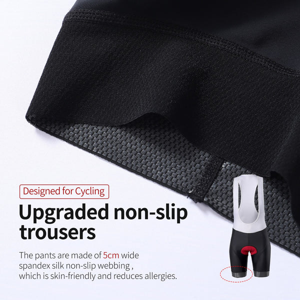 Men Cycling Bib Shorts Gel Padded Jumpsuit Breathable Mountain Bike Tights Bicycle Half Pants Road Sports Under Wear