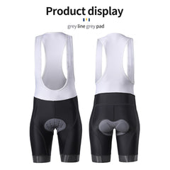 Men Cycling Bib Shorts Gel Padded Jumpsuit Breathable Mountain Bike Tights Bicycle Half Pants Road Sports Under Wear