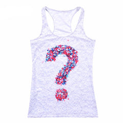 Summer styles Hot Fashion women's Chocolate candy question mark digital print | Vimost Shop.