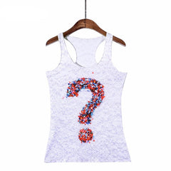 Summer styles Hot Fashion women's Chocolate candy question mark digital print | Vimost Shop.