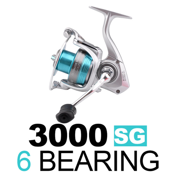 1000-6000 Spinning Fishing Reels 5/6BB Gear Ratio 5.1:1/5.0:1 Stainless Steel Bearing Saltwater Reel Fishing