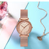 1set Bracelet  Japan Quartz Rhinestones Top Luxury Brand Diamonds Crystal Ladies Fashion Casual Watch for Women