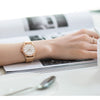 1set Bracelet  Japan Quartz Rhinestones Top Luxury Brand Diamonds Crystal Ladies Fashion Casual Watch for Women