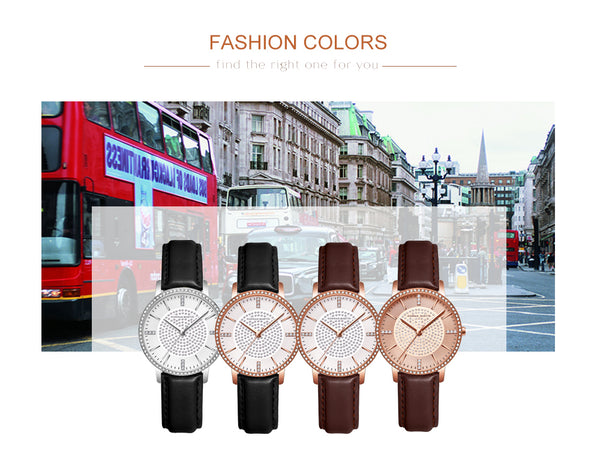 1set Bracelet  Japan Quartz Rhinestones Top Luxury Brand Diamonds Crystal Ladies Fashion Casual Watch for Women