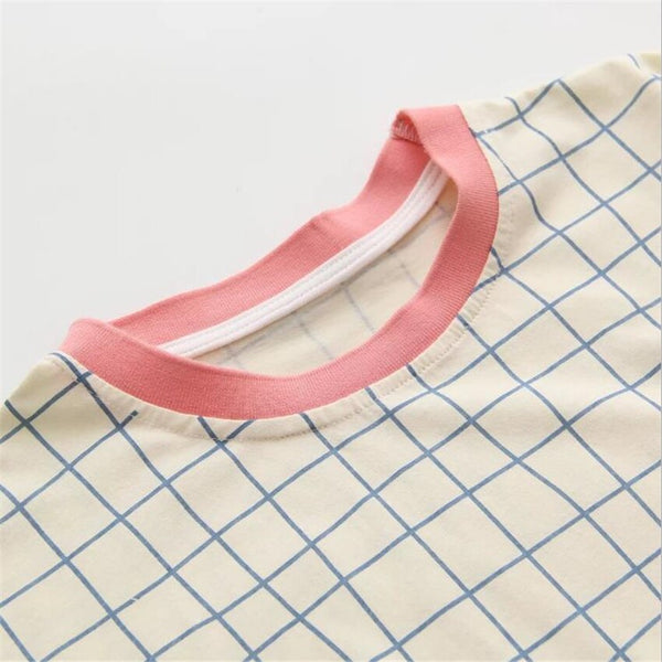 Patchwork Design T shirts Short Sleeve Casual Cotton Tops | Vimost Shop.