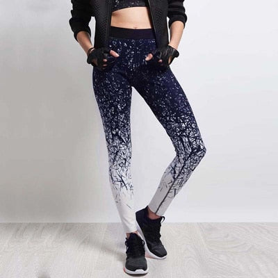Women Sports Clothing Chinese Style Printed Yoga leggings | Vimost Shop.