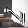 Kitchen Faucets 360 Degree Swivel Pull Out Kitchen Sink Faucet Water-Saving Polished black Basin Crane Mixer Brass Tap
