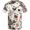 New men's Poker 3d print Funny t-shirt  Tops | Vimost Shop.