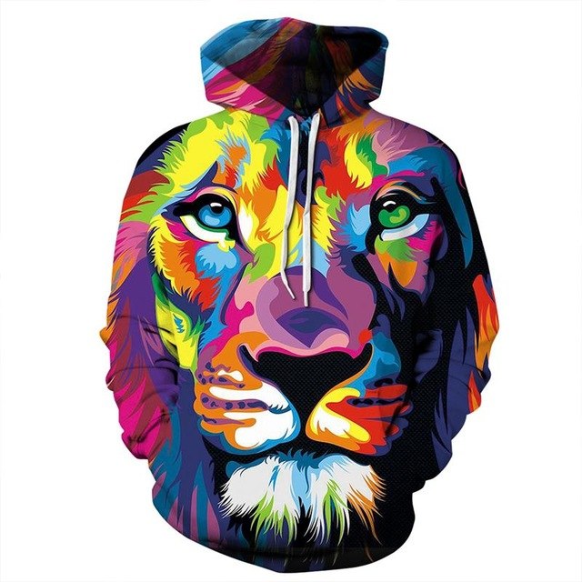New Fashion Women Men Colorful 3D Hoodies | Vimost Shop.