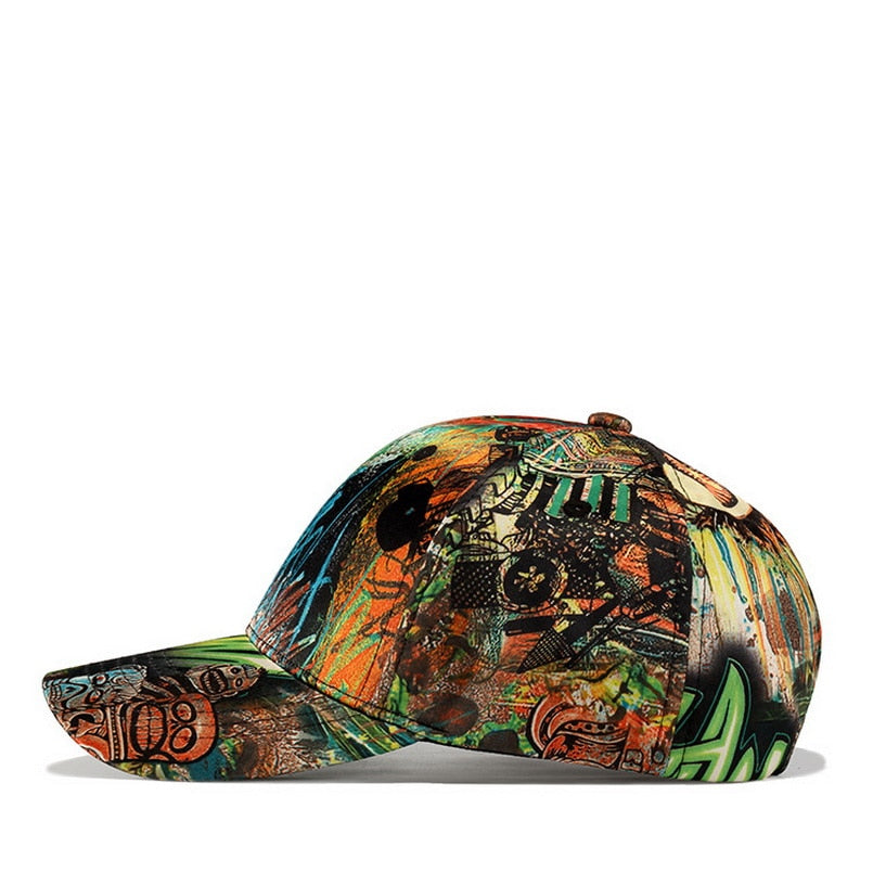 Unique 3D Printing  Men Women Couple Baseball Cap | Vimost Shop.