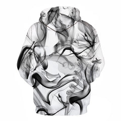 Men/Women 3d Sweatshirts Print Watercolor Dreamy Smoke Lines Thin Style Autumn Winter Hooded Hoodies | Vimost Shop.