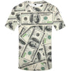 Men Gothic 3d T-shirt Funny THip Hop Dollar T Shirt | Vimost Shop.
