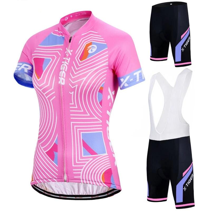 Summer Women MTB Bike Cycling Clothing Set | Vimost Shop.