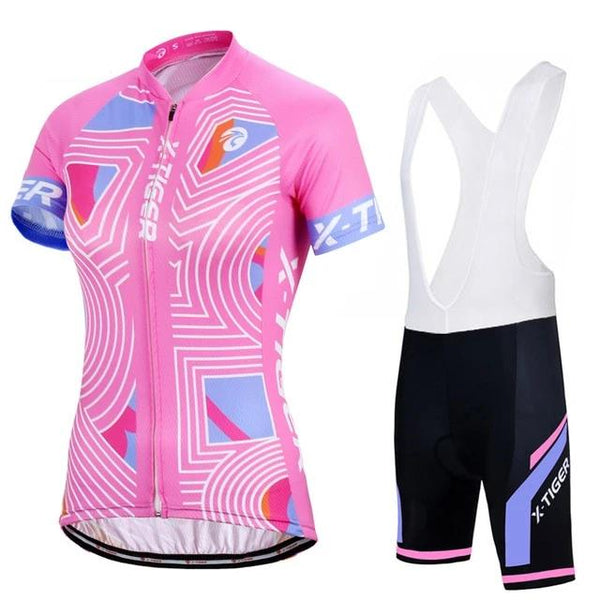 Summer Women MTB Bike Cycling Clothing Set | Vimost Shop.
