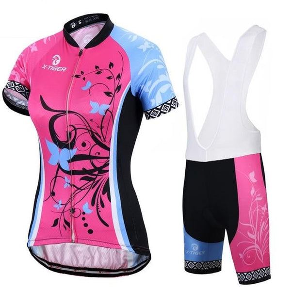 Summer Women MTB Bike Cycling Clothing Set | Vimost Shop.