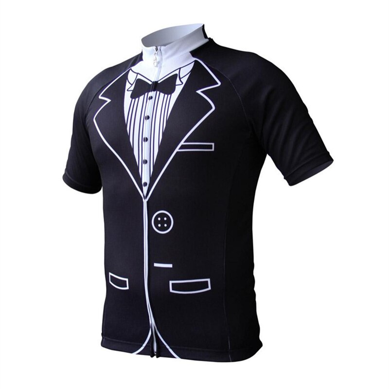 Mens Short Sleeve Cycling Jersey Tuxedo Ropa de Design | Vimost Shop.