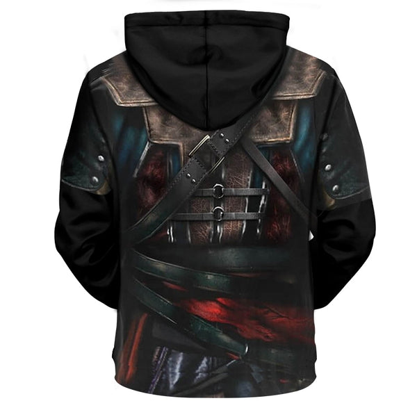 3d Hoodies Assassin Armor 3D Print Hoodies Cool Cosplay Hooded Sweatshirts Men 3d Pullover Streetwear | Vimost Shop.