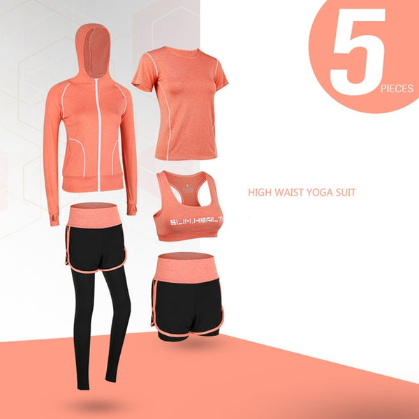 Women Yoga Wear Set Gym Fitness Suit for Outdoor | Vimost Shop.