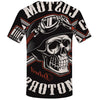 Skull  Men Black  Funny Punk Rock 3d Print T-shirt | Vimost Shop.
