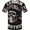 Skull  Men Black  Funny Punk Rock 3d Print T-shirt | Vimost Shop.