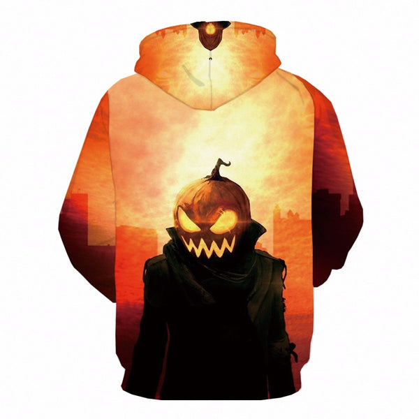 Halloween Pumpkin 3d Print Party Moon Sweatshirt | Vimost Shop.