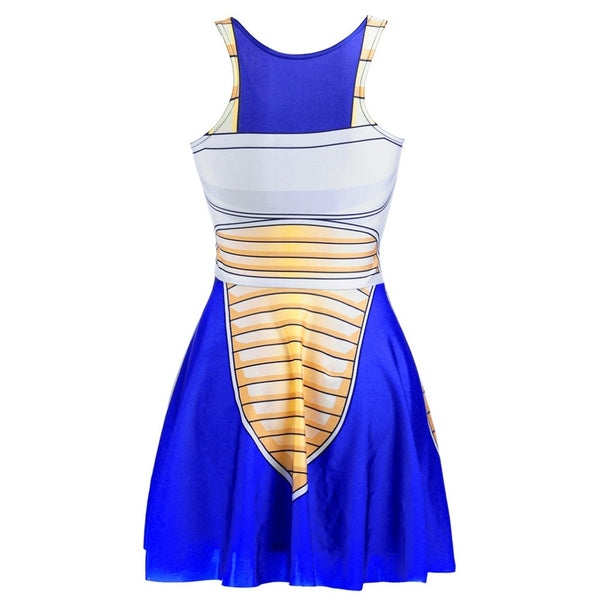 New Arrival Women's Dress Dragon Ball Vegtea 3D Printed Fashion Summer Party Dress Slim Mini Dresses | Vimost Shop.