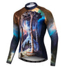 Printing Wolf Cycling Wear Breathable Mountain  Jersey Top | Vimost Shop.