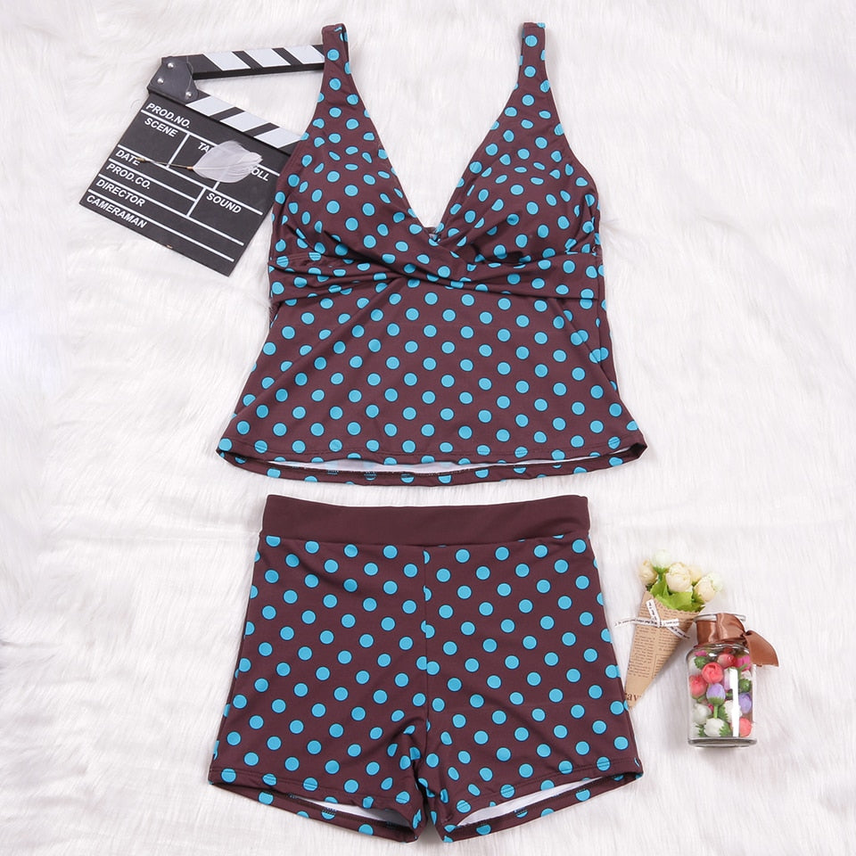 New Plus Size Swimwear Women Swimsuit Two Pieces | Vimost Shop.