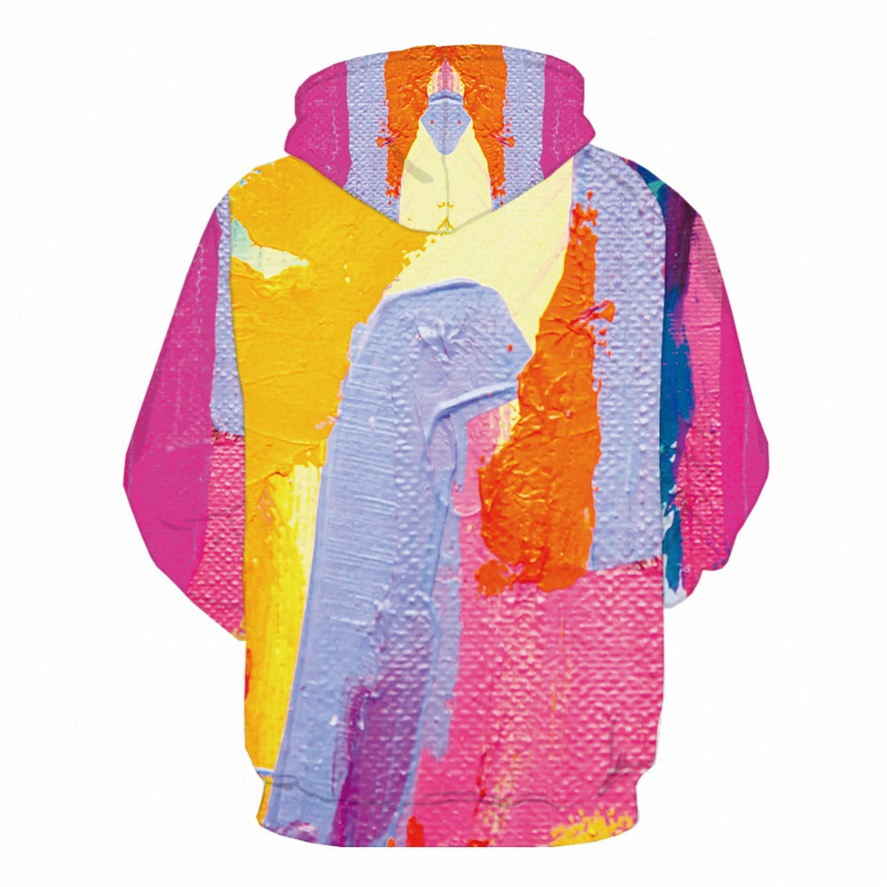 Men Winter Vortex Hypnosis Colorful Style 3D Printed Hoodie | Vimost Shop.