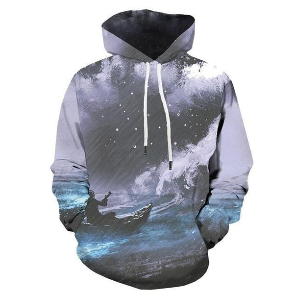 Men Abstract Graffiti  3D Print  Colorful  Hoodies | Vimost Shop.