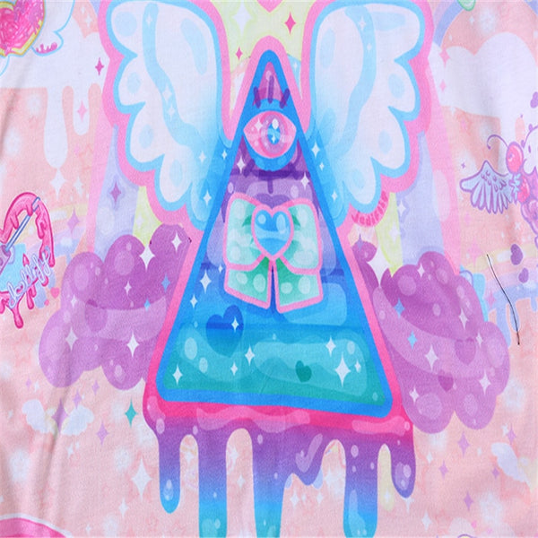 New Harajuku Style Women Cartoon Printed T-Shirts | Vimost Shop.