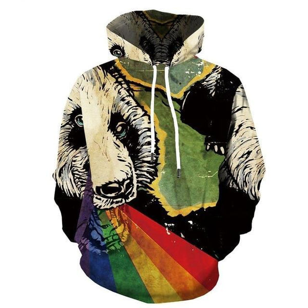 Men Winter Vortex Hypnosis Colorful Style 3D Printed Hoodie | Vimost Shop.