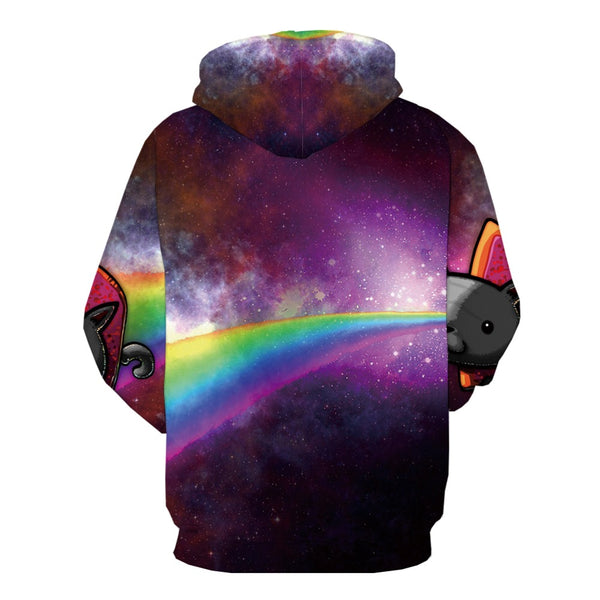 Men Winter Vortex Hypnosis Colorful Style 3D Printed Hoodie | Vimost Shop.