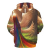 Men Winter Vortex Hypnosis Colorful Style 3D Printed Hoodie | Vimost Shop.