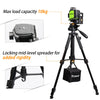 Multi-function Travel Camera Tripod 56"/143cm Adjustable Laser Level Tripod with 3-Way Swivel Pan Head,with Bubble Level | Vimost Shop.