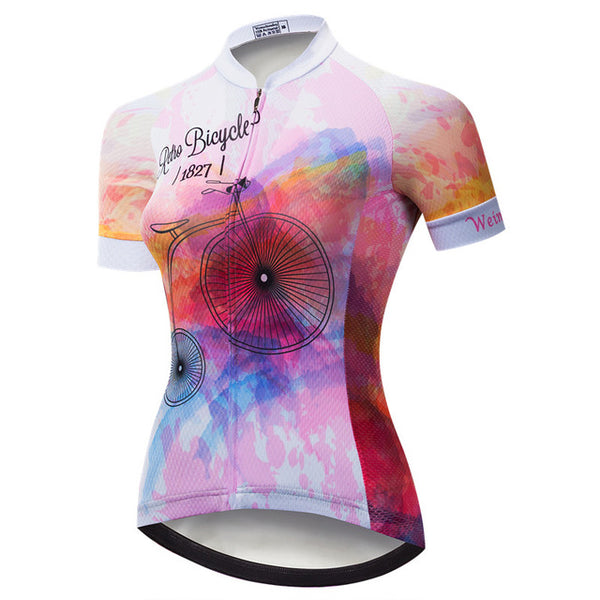 women mtb Short Sleeve Cycling Clothing Bicycle Clothes | Vimost Shop.